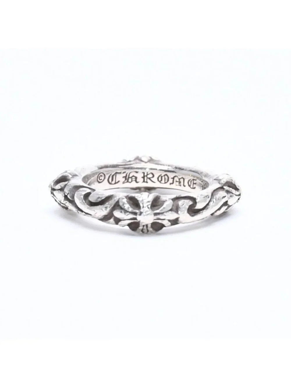 Chrome Hearts Sbt Band Ring 925 Sterling Silver